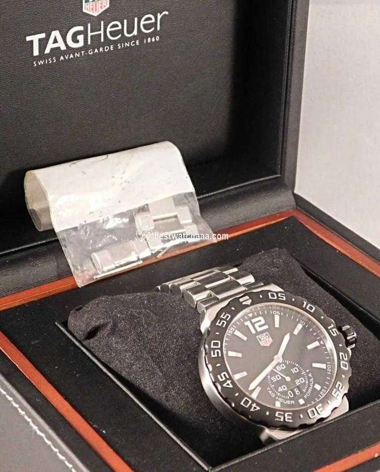 IMG_9085 TAG Heuer Formula 1 Quartz Mens watch Unisex Quartz Steel WAU1110 Replica 2