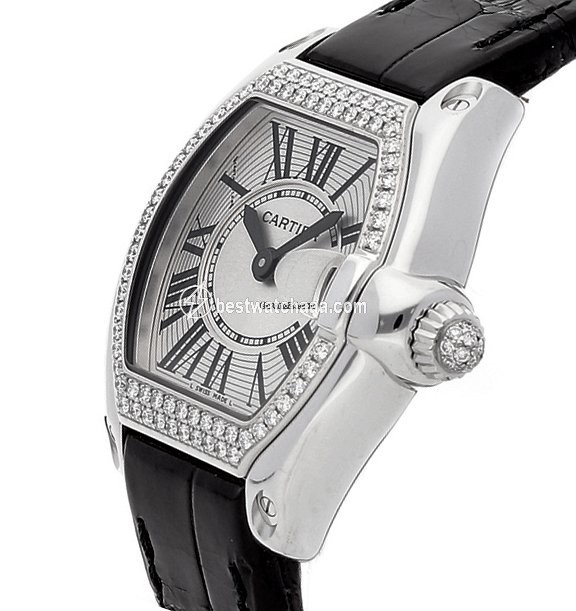 IMG_9085 Cartier Roadster Womens watch Quartz White gold 2723 Replica 2
