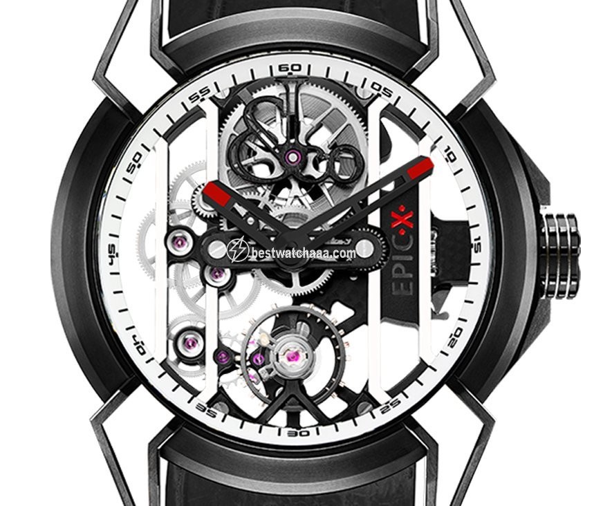 IMG_9085 Jacob & Co. Mens watch Unisex Manual winding Titanium EX100.21.WR.WB.A Replica 2