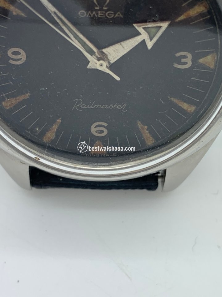 IMG_9085 Omega Seamaster Railmaster Mens watch Unisex Manual winding Steel CK2914-1 Replica 2