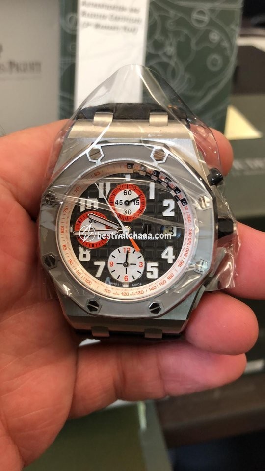 IMG_9085 Audemars Piguet Royal Oak Offshore Chronograph Mens watch Unisex Automatic Steel 26175ST.OO.D003CU.01 Replica 2
