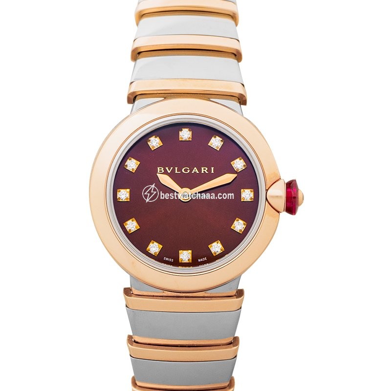 IMG_9085 Bulgari Lucea Womens watch Quartz Steel 102691 Replica 2