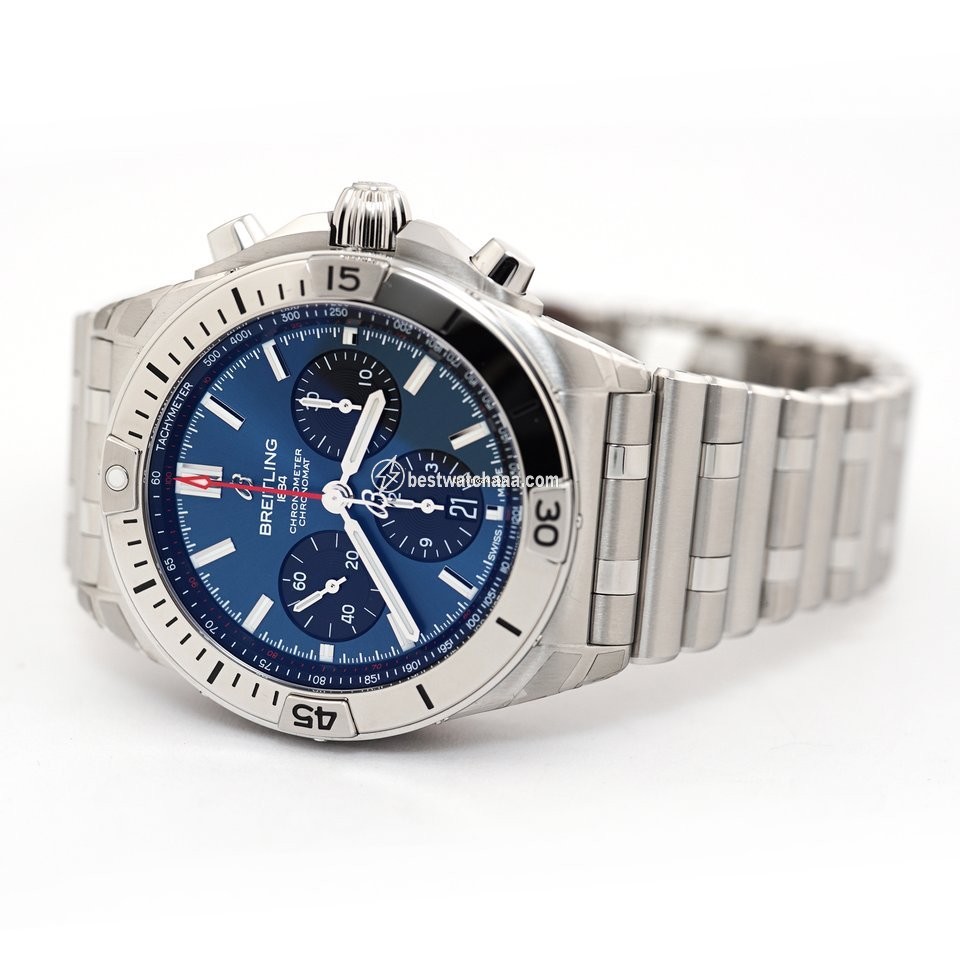 IMG_9085 Breitling Chronomat Mens watch Unisex Automatic Steel AB0134101C1A1 Replica 2