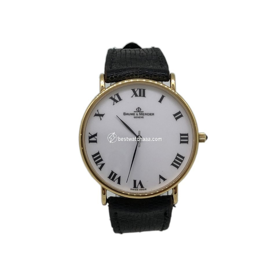 IMG_9085 Baume & Mercier Mens watch Unisex Quartz Yellow gold 15172 Replica 2
