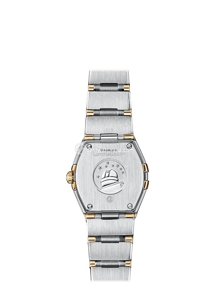 IMG_9085 Omega Constellation Quartz Womens watch Quartz Gold Steel 123.20.24.60.55.002 Replica 2