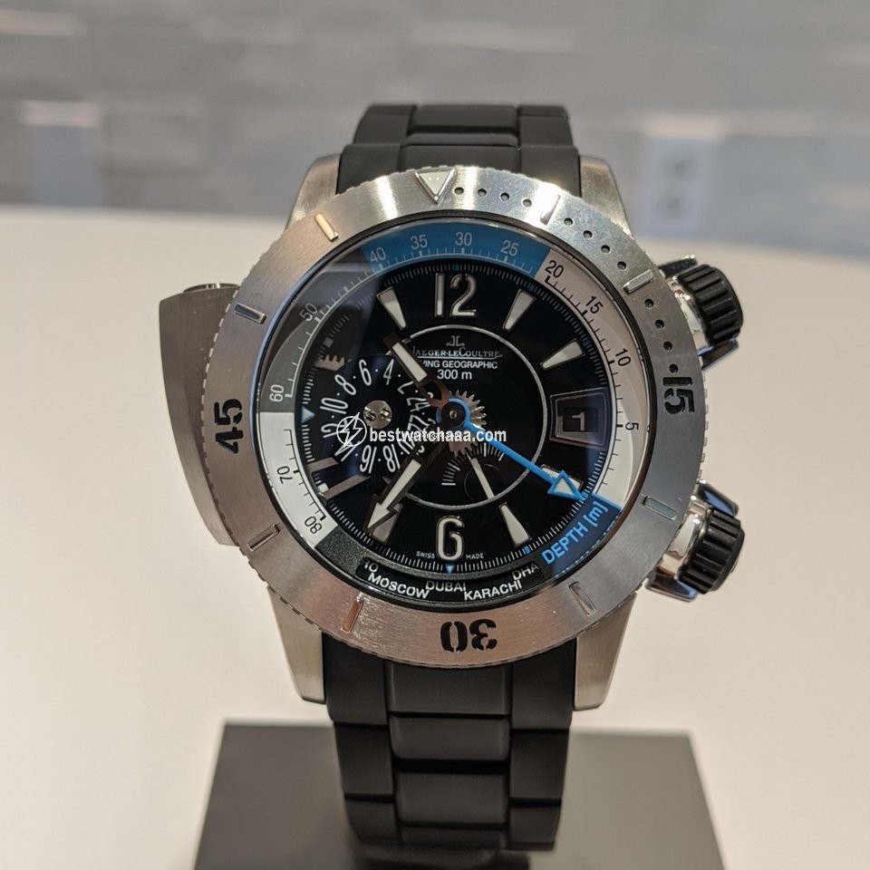 IMG_9085 Jaeger-LeCoultre Master Compressor Diving Pro Geographic Mens watch Unisex Automatic Titanium q185t770 Replica 2