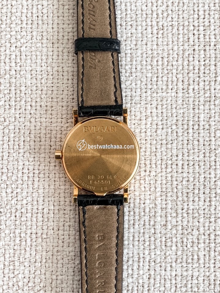 IMG_9085 Bulgari Bulgari Womens watch Quartz Yellow gold BB30GL Replica 2