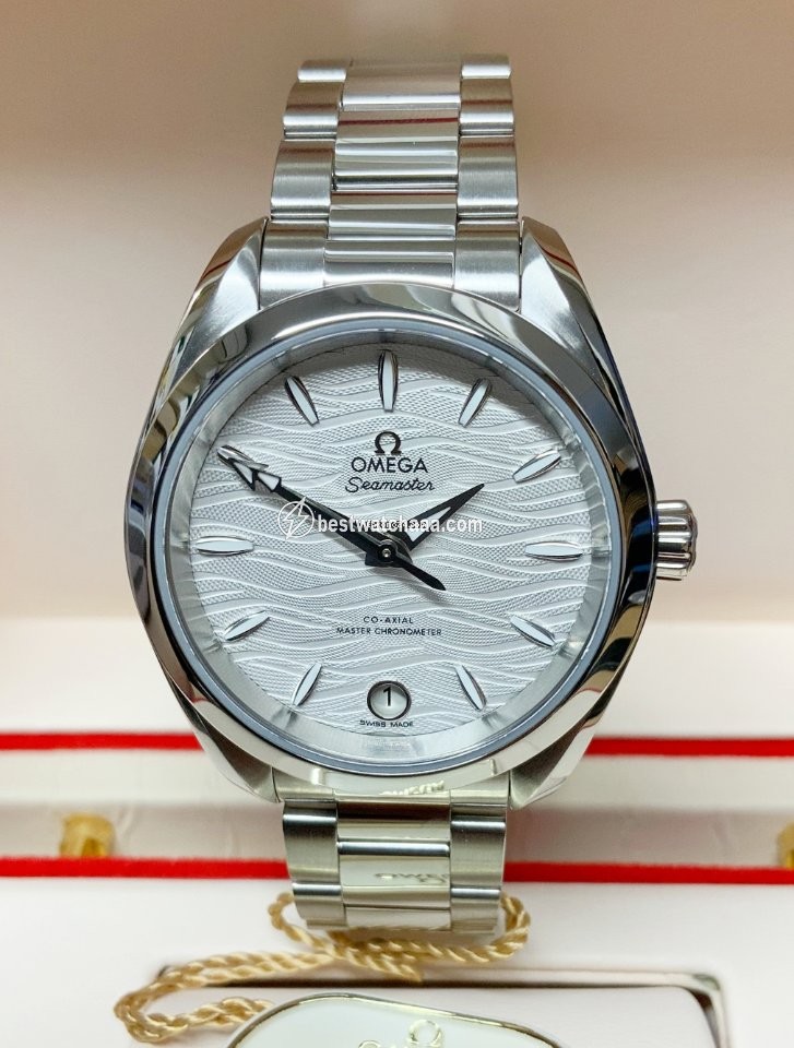IMG_9085 Omega Seamaster Aqua Terra Womens watch Automatic Steel 220.10.34.20.02.002 Replica 2