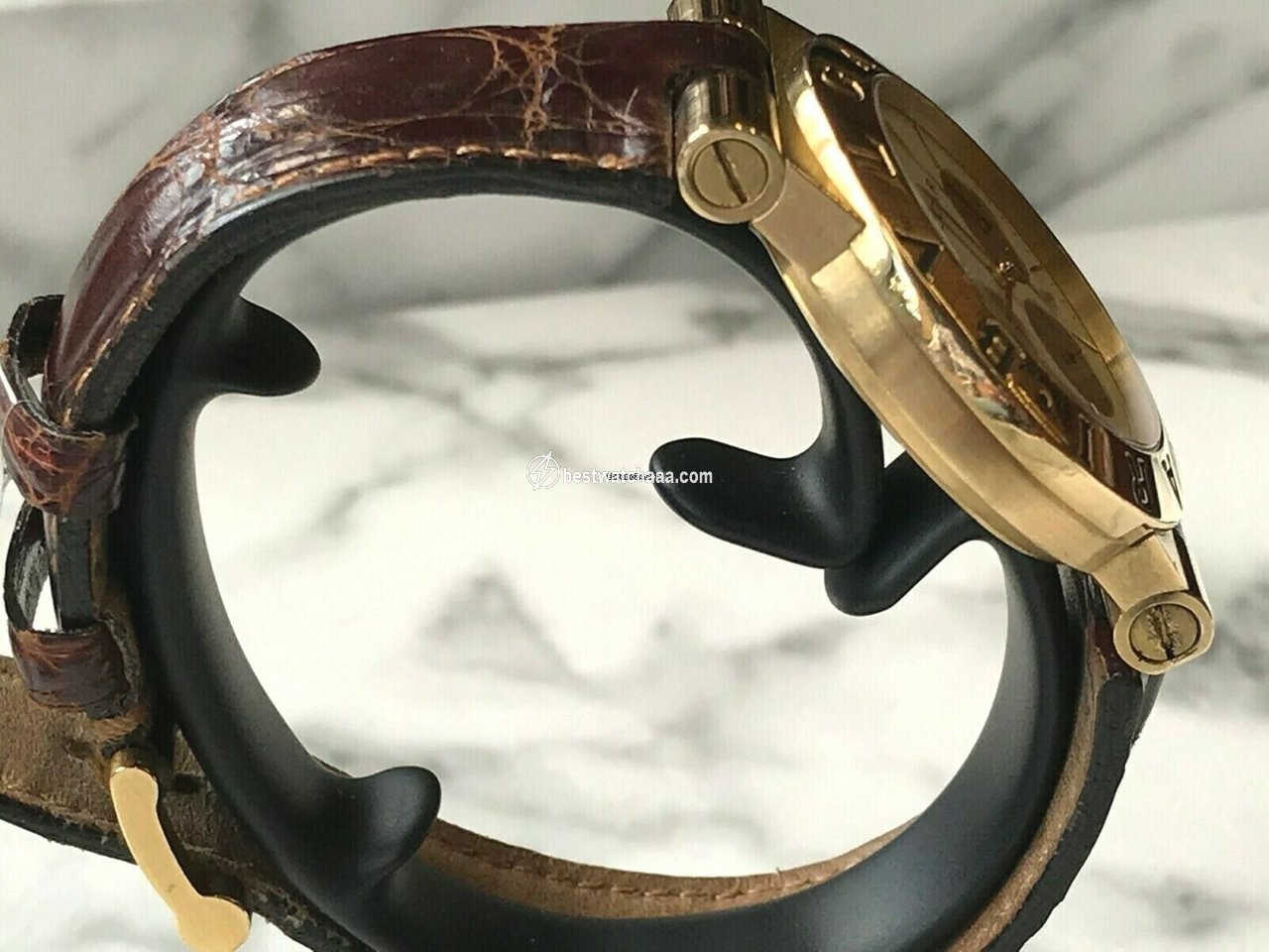IMG_9085 Bulgari Diagono Mens watch Unisex Automatic Yellow gold DG 35 G Replica 2