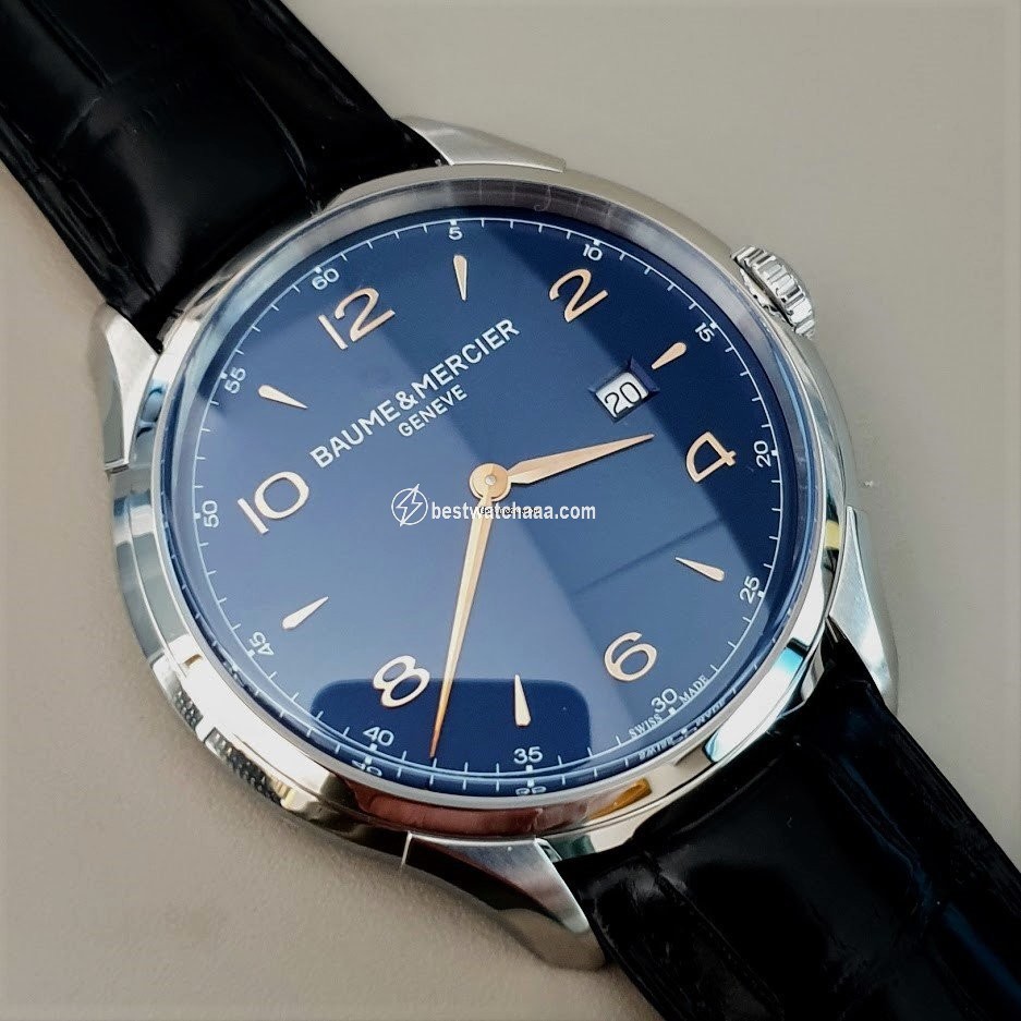IMG_9085 Baume & Mercier Clifton Mens watch Unisex Quartz Steel 10420 Replica 2
