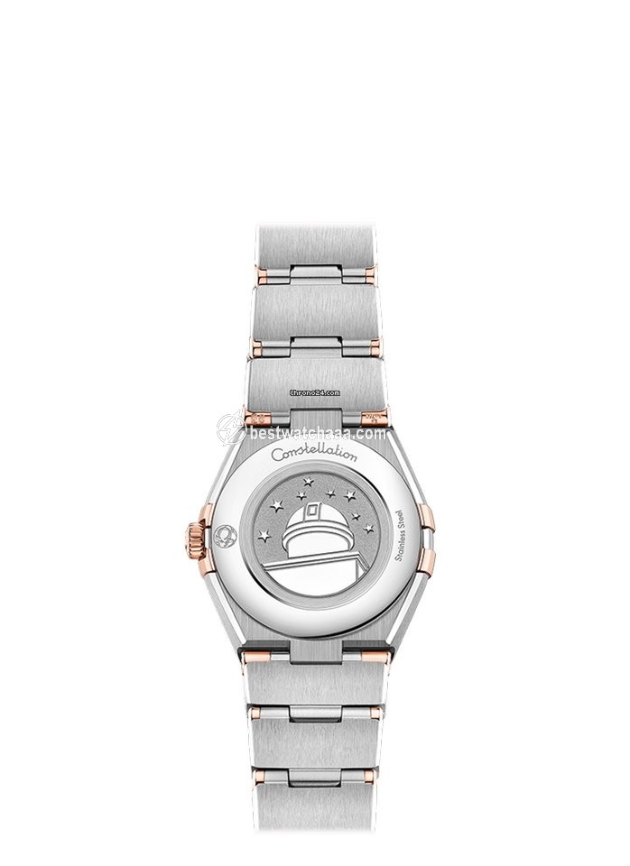 IMG_9085 Omega Constellation Womens watch Quartz Gold Steel 131.20.25.60.55.001 Replica 2