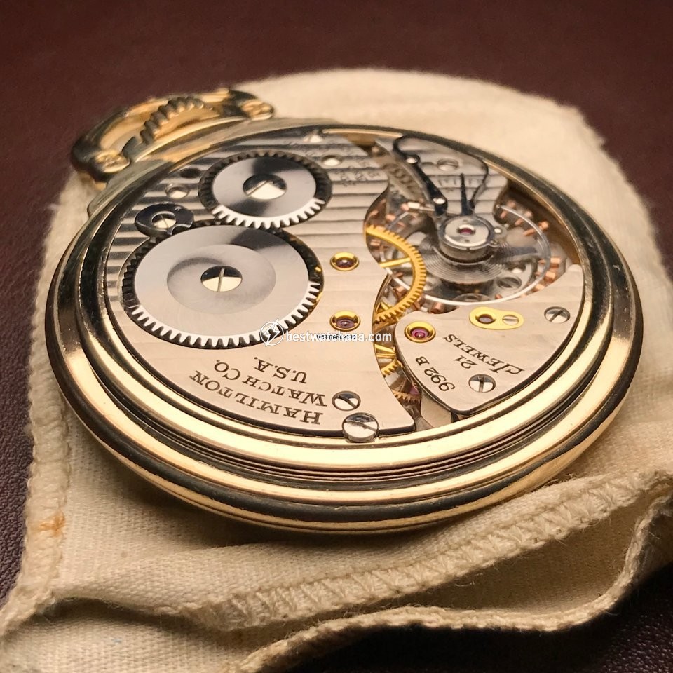 IMG_9085 Hamilton Mens watch Unisex Yellow gold k180497 Replica 2