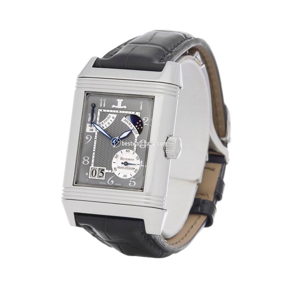 IMG_9085 Jaeger-LeCoultre Reverso Mens watch Unisex Manual winding Platinum Q3006420 Replica 2