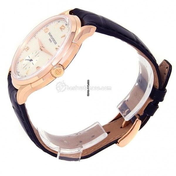 IMG_9085 Baume & Mercier Clifton Mens watch Unisex Manual winding Rose gold M0A10060 Replica 2