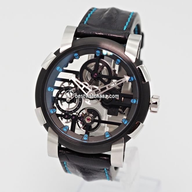 IMG_9085 Romain Jerome Moon-DNA Mens watch Unisex Manual winding Steel RJ.M.AU.030.05 Replica 2