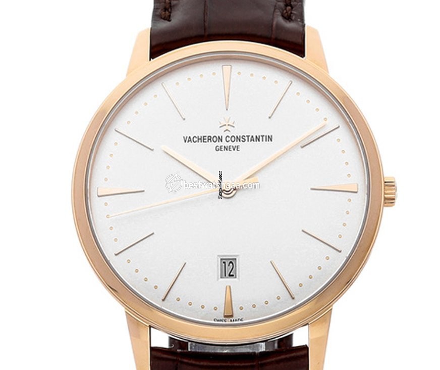 IMG_9085 Vacheron Constantin Patrimony Mens watch Unisex Automatic Rose gold 85180 000r-9248 Replica 2