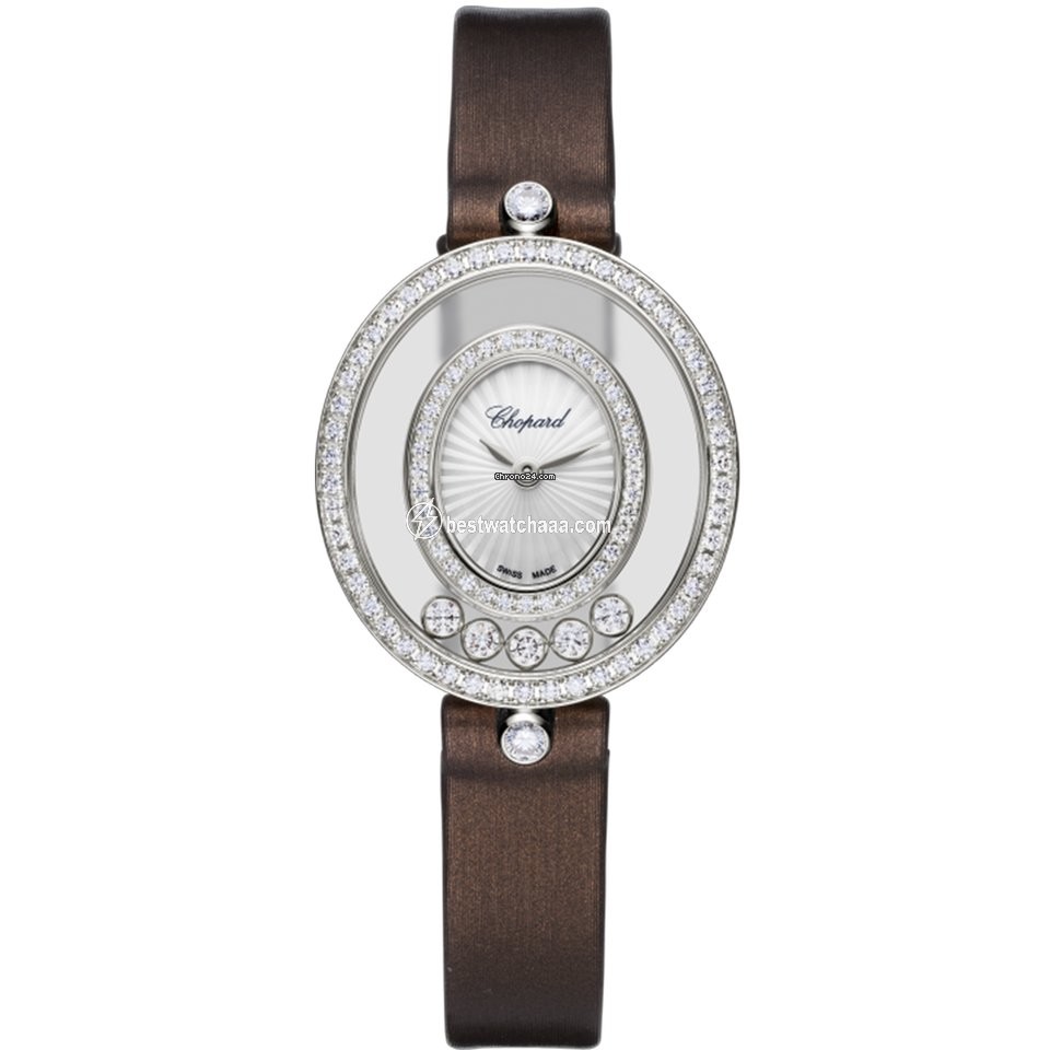 IMG_9085 Chopard Happy Diamonds Womens watch Quartz White gold 204292-1301 Replica 2