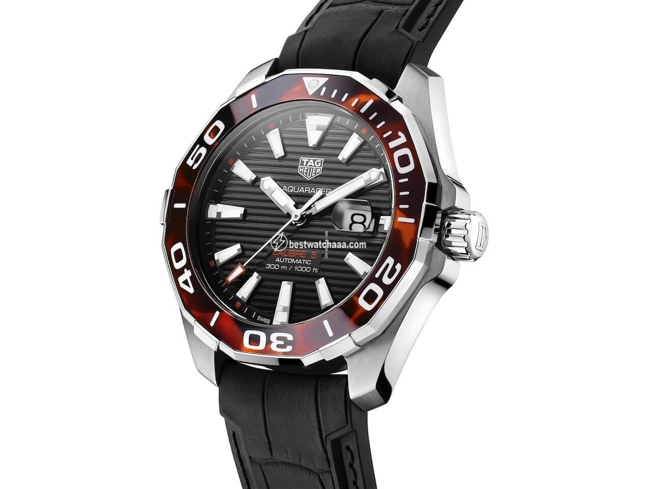 IMG_9085 TAG Heuer Aquaracer 300M Mens watch Unisex Automatic Steel WAY201N.FT6177 Replica 2