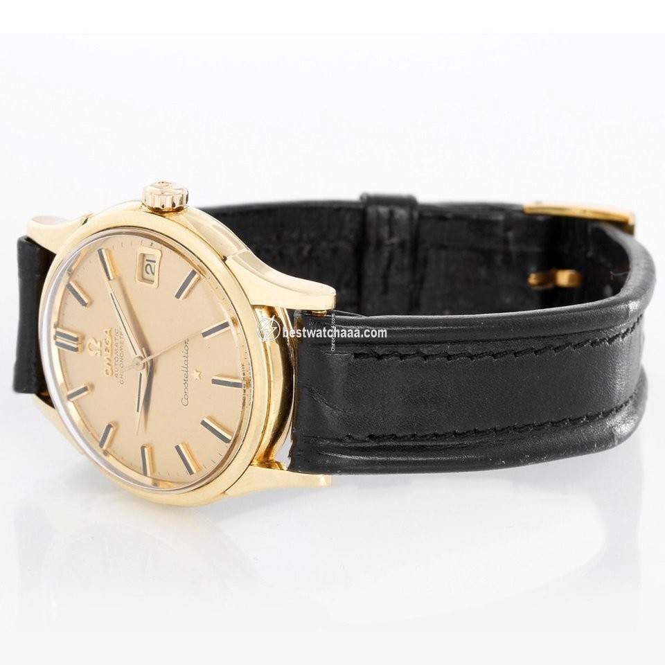 IMG_9085 Omega Constellation Mens watch Unisex Automatic Yellow gold 1439 45C9 Replica 2