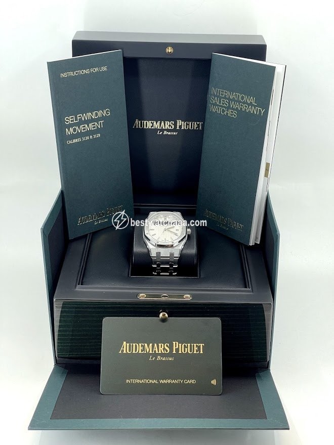 IMG_9085 Audemars Piguet Royal Oak Selfwinding Womens watch Automatic Steel 77350ST.OO.1261ST.01 Replica 2
