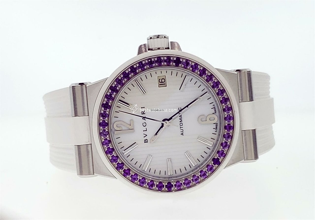 IMG_9085 Bulgari Diagono Womens watch Automatic Steel DG 35 S Replica 2