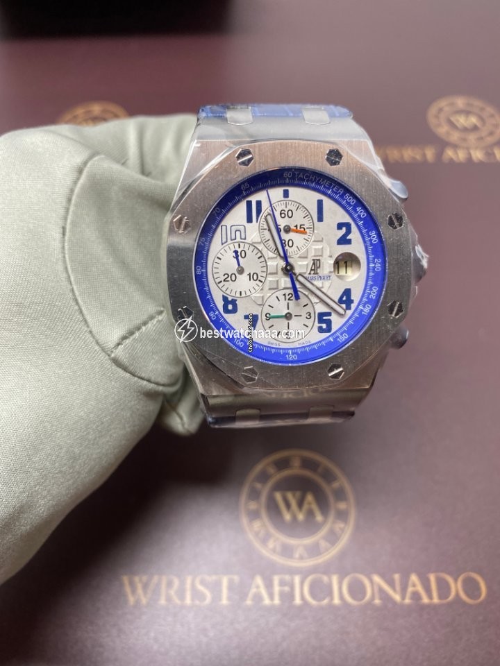 IMG_9085 Audemars Piguet Royal Oak Offshore Chronograph Mens watch Unisex Automatic Steel 26182ST.OO.D018CR.01 Replica 2