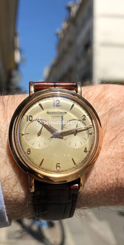 IMG_9085 Jaeger-LeCoultre Mens watch Unisex Automatic Rose gold jaeger futu Replica 2