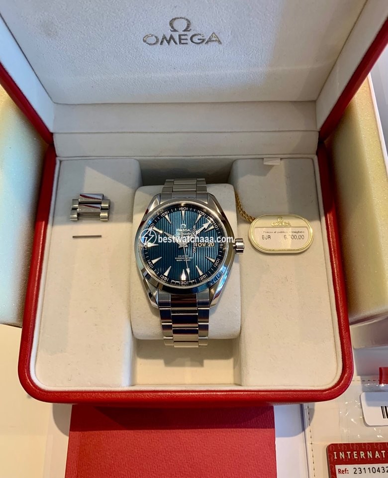 IMG_9085 Omega Seamaster Aqua Terra Mens watch Unisex Automatic Steel 23110432203002 Replica 2