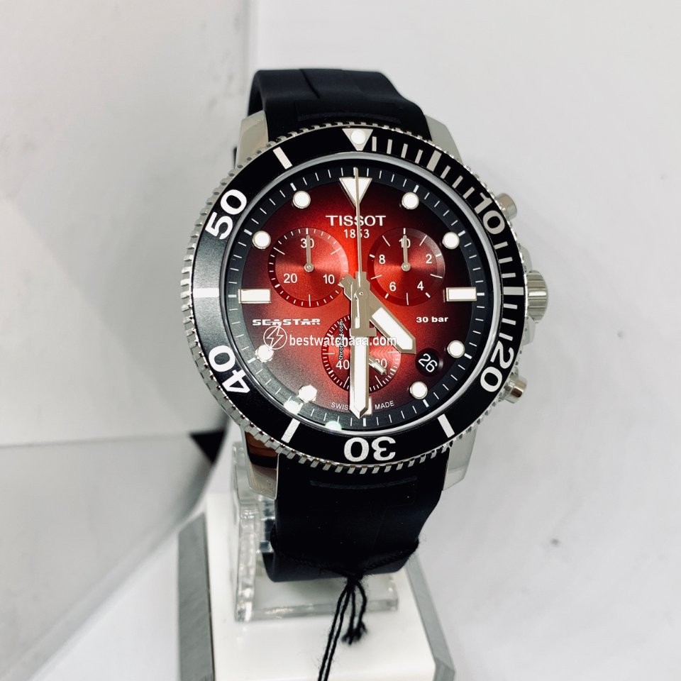 IMG_9085 Tissot Seastar 1000 Mens watch Unisex Quartz Steel T120.417.17.421.00 Replica 2