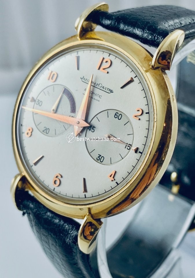 IMG_9085 Jaeger-LeCoultre Mens watch Unisex Manual winding Yellow gold Jaeger LeCoultre Futurematic 18k model 497 Replica 2