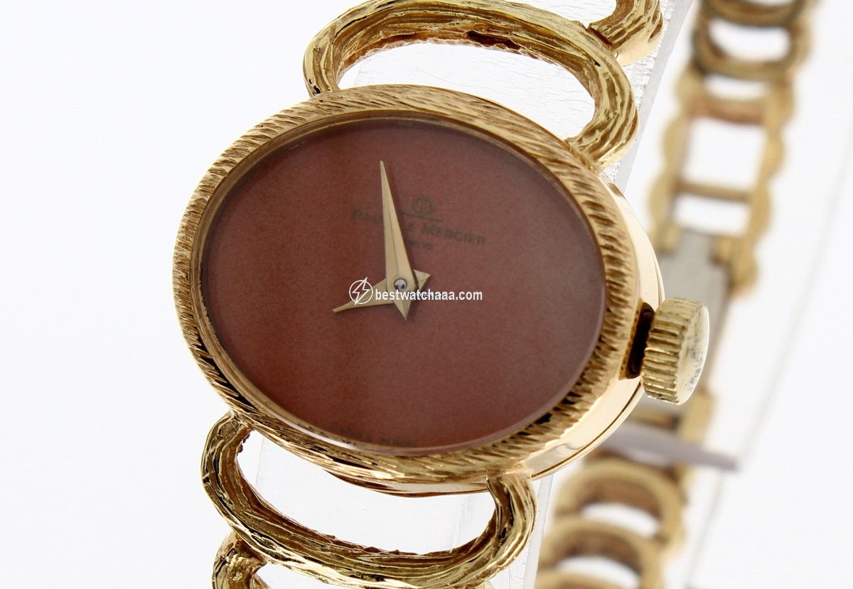 IMG_9085 Baume & Mercier Womens watch Manual winding Yellow gold 36642 Replica 2