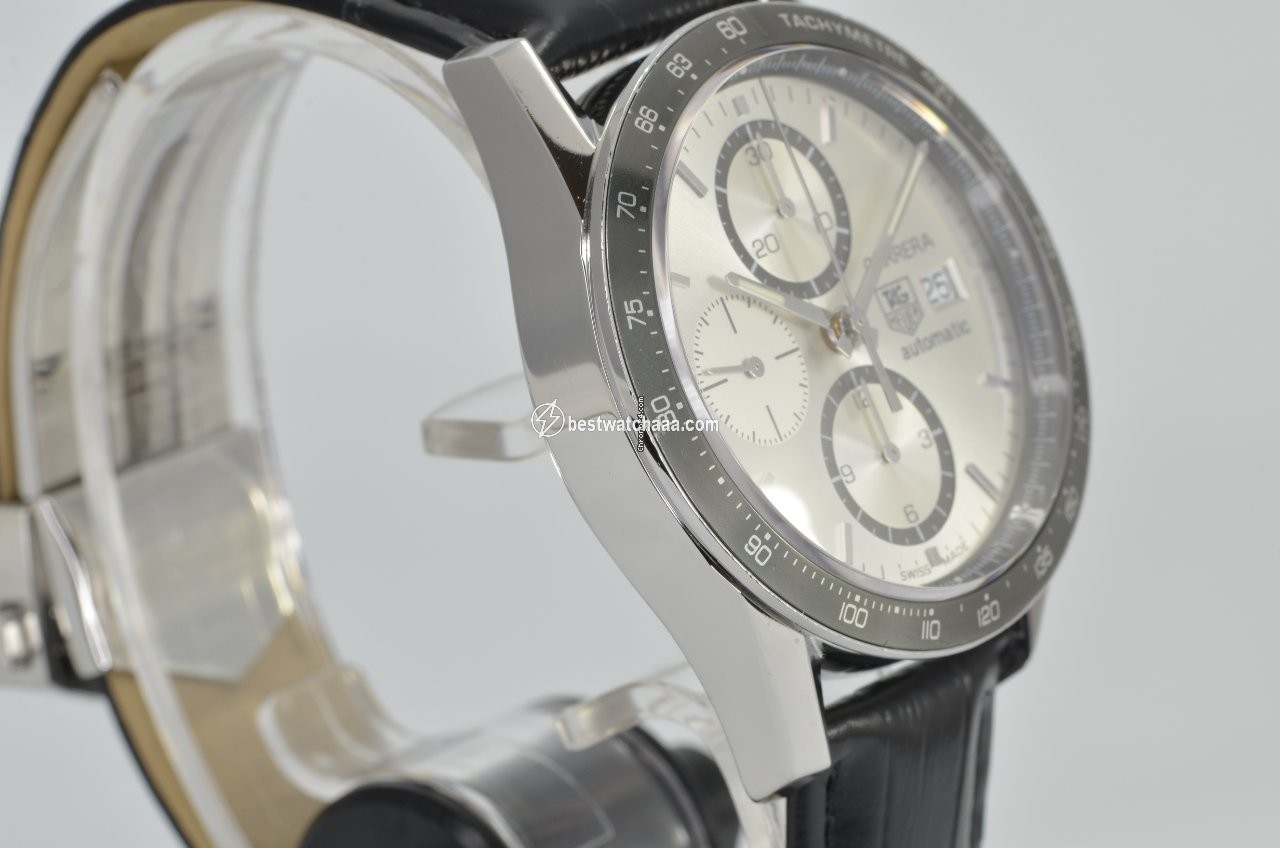 IMG_9085 TAG Heuer Carrera Calibre 16 Mens watch Unisex Automatic Steel CV2011.BA0786 Replica 2