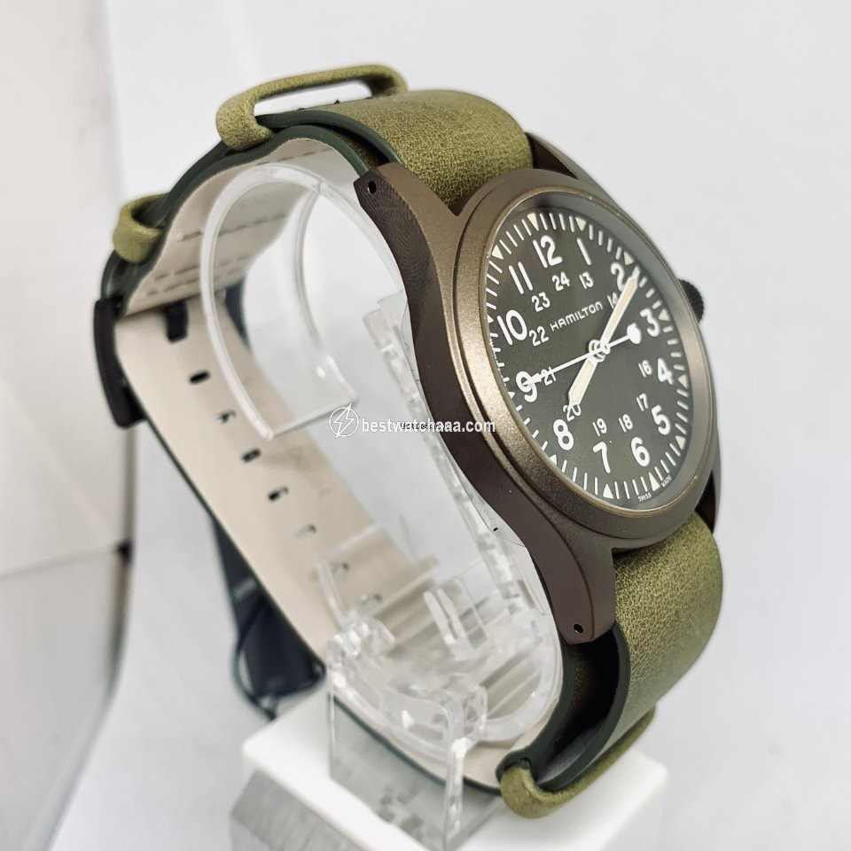 IMG_9085 Hamilton Khaki Field Mens watch Unisex Manual winding Steel H69449861 Replica 2