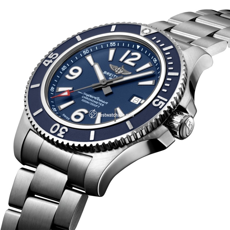 IMG_9085 Breitling Superocean 44 Mens watch Unisex Automatic Steel A17367D81C1A1 Replica 2