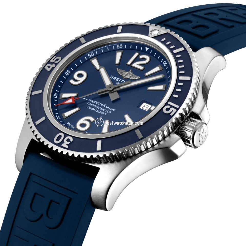 IMG_9085 Breitling Superocean 44 Mens watch Unisex Automatic Steel A17367D81C1S2 Replica 2