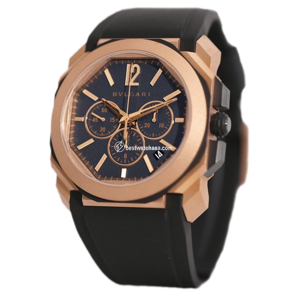 IMG_9085 Bulgari Octo Mens watch Unisex Automatic Gold Steel 103204 BGOP41BGLCH Replica 2