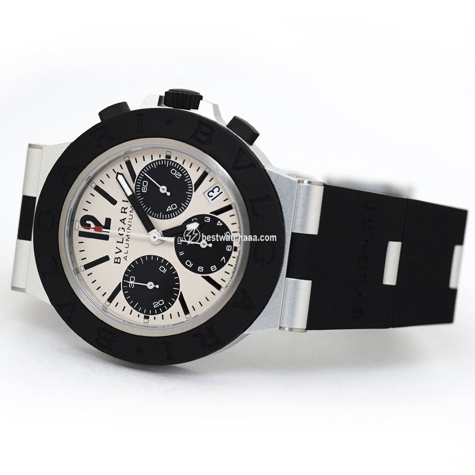 IMG_9085 Bulgari Mens watch Unisex Automatic Aluminum 103383 Replica 2