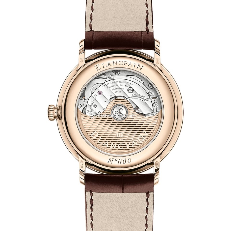 IMG_9085 Blancpain Villeret Ultra-Slim Mens watch Unisex Automatic Red gold 6224-3642-55B Replica 2