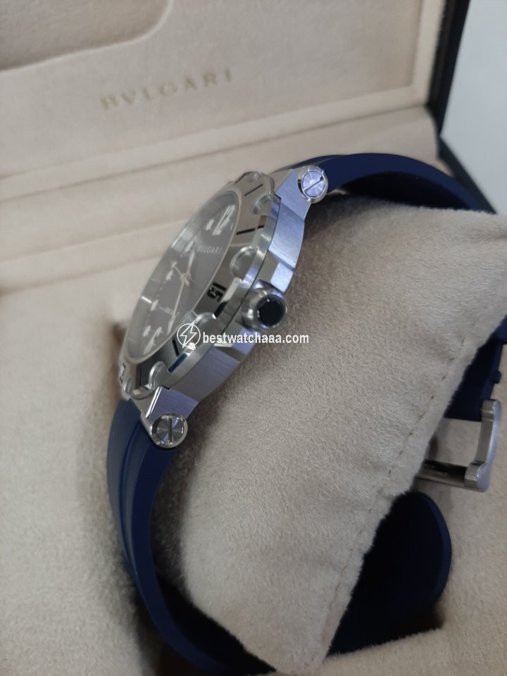IMG_9085 Bulgari Diagono Mens watch Unisex Automatic Steel DP41 Replica 2