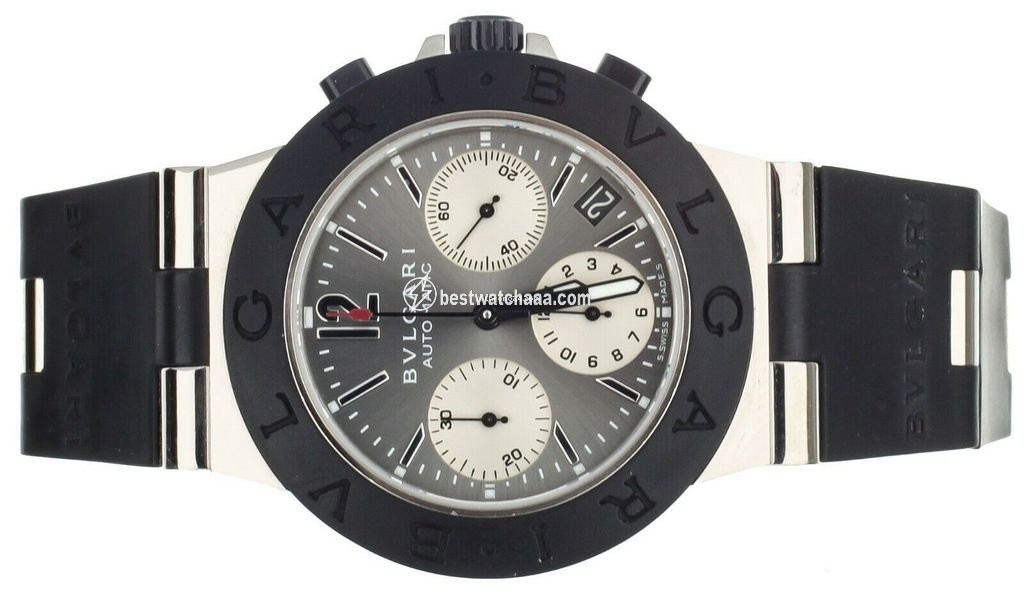IMG_9085 Bulgari Mens watch Unisex Automatic White gold ACW38G Replica 2