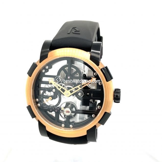 IMG_9085 Romain Jerome Moon-DNA Mens watch Unisex Manual winding Rose gold RJ.M.AU.031.02 Replica 2