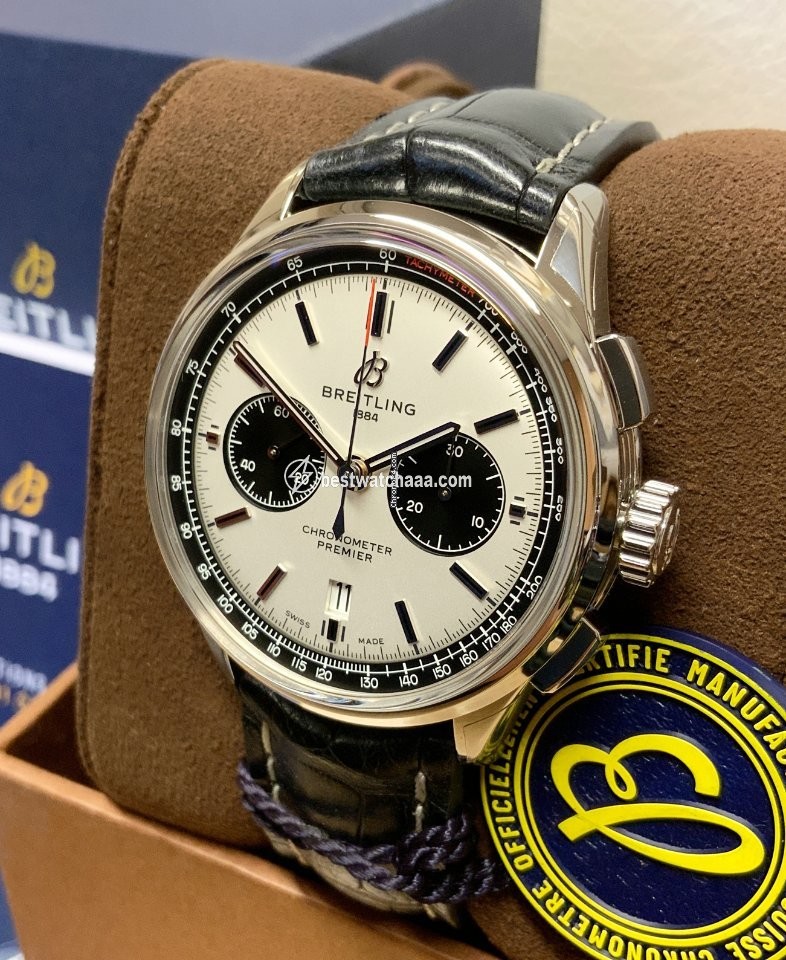 IMG_9085 Breitling Mens watch Unisex Automatic Steel AB0118221G1P2 Replica 2
