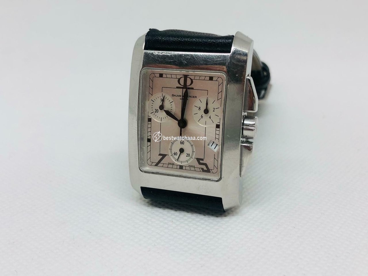 IMG_9085 Baume & Mercier Hampton Mens watch Unisex Quartz Steel 65341 Replica 2