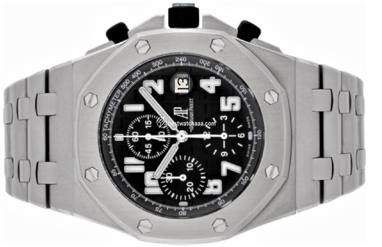 IMG_9085 Audemars Piguet Royal Oak Offshore Chronograph Mens watch Unisex Automatic Steel 25721ST.OO.1000ST.08.A Replica 2
