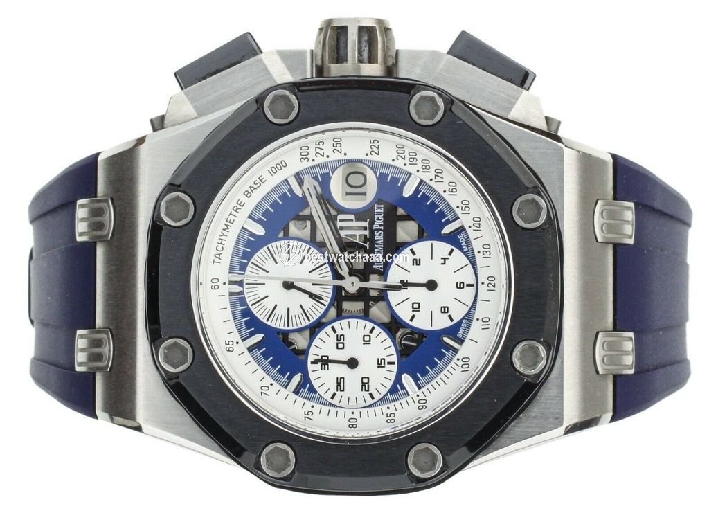 IMG_9085 Audemars Piguet Royal Oak Offshore Chronograph Mens watch Unisex Automatic Platinum 26078PO.OO.D018CR.01 Replica 2
