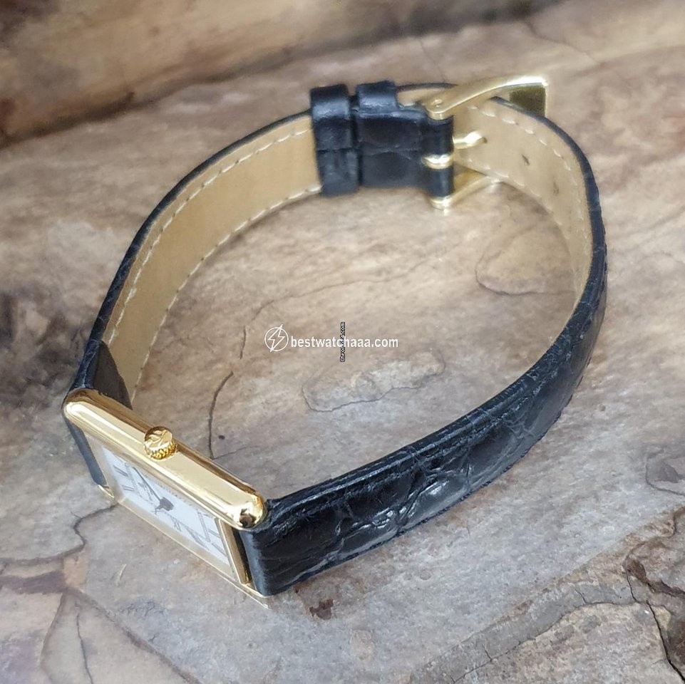 IMG_9085 Baume & Mercier Quartz Yellow gold 18307 Replica 2