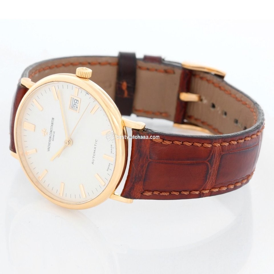 IMG_9085 Vacheron Constantin Patrimony Mens watch Unisex Automatic Yellow gold 42002 Replica 2