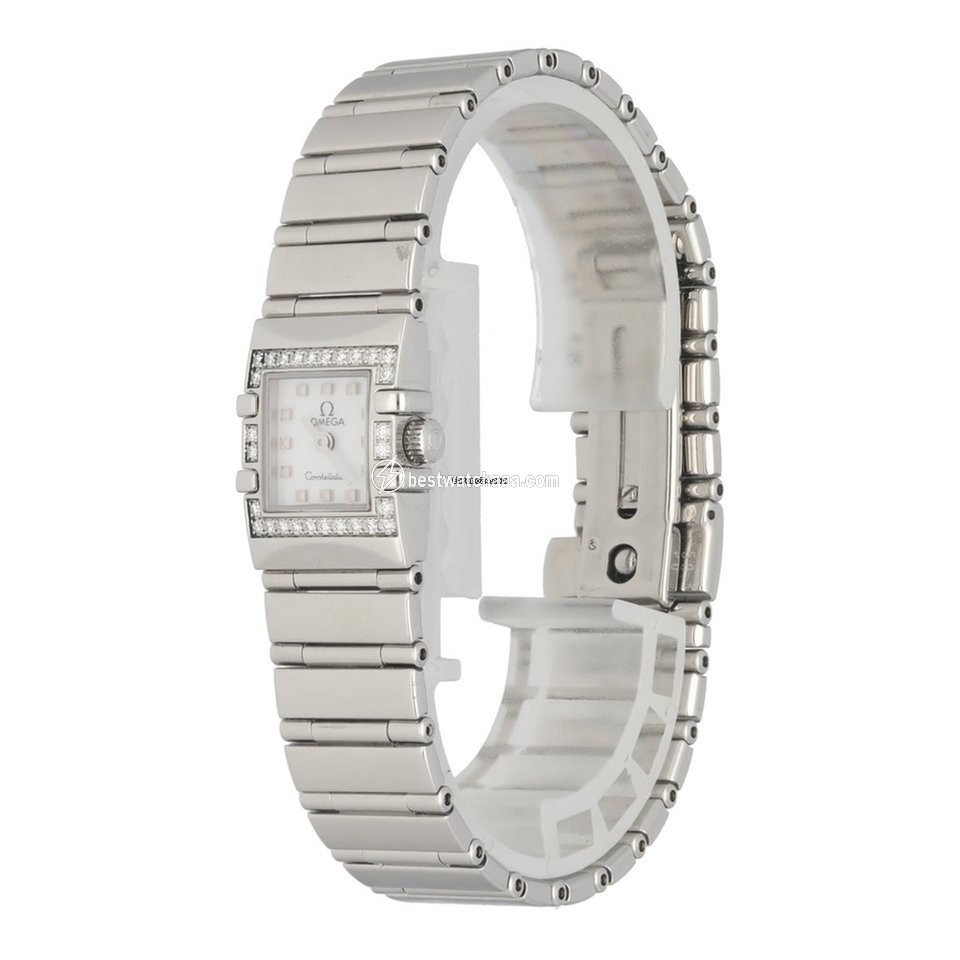 IMG_9085 Omega Constellation Ladies Womens watch Quartz Steel 1537.71.00 Replica 2