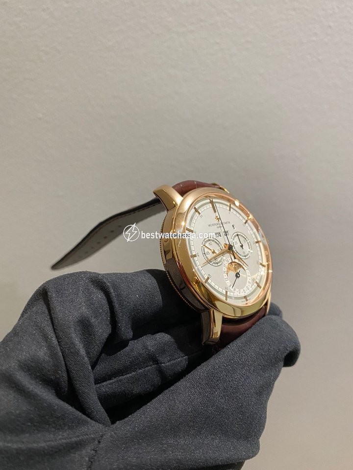 IMG_9085 Vacheron Constantin Patrimony Mens watch Unisex Manual winding Rose gold 47292 000R-9392 Replica 2