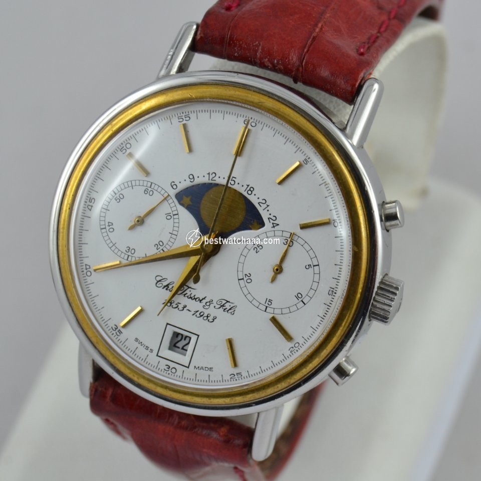 IMG_9085 Tissot Mens watch Unisex Manual winding Gold Steel 41005 Replica 2